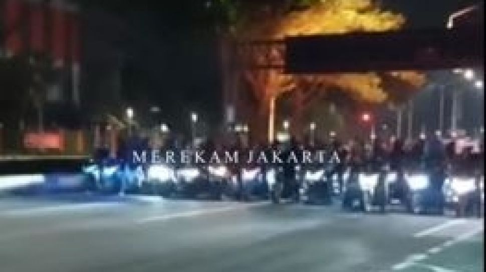 Polisi Tangkap dan Tilang 10 Inisiator Balap Liar hingga Tutup Jalan Sudirman