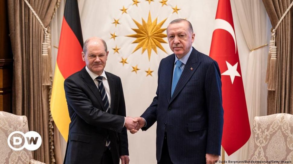 Kanselir Jerman dan Presiden Turki Desak Gencatan Senjata di Ukraina