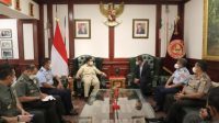 Prabowo Terima Kunjungan Gubernur Lemhannas, Ini yang Dibahas
