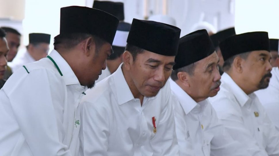 Jokowi Disebut Bakal Salat Tarawih Di Masjid Istiqlal Malam Ini, Benarkah?