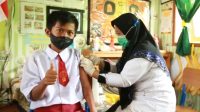 Kawal Sekolah Tatap Muka, Binda Babel Gencarkan Vaksinasi Covid-19 untuk Anak