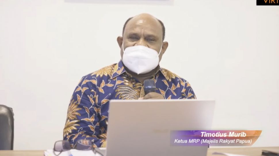 Timotius Murib Sebut Anggota MRP Yang Datang Ke Istana Bogor Bertemu Jokowi Adalah Ilegal