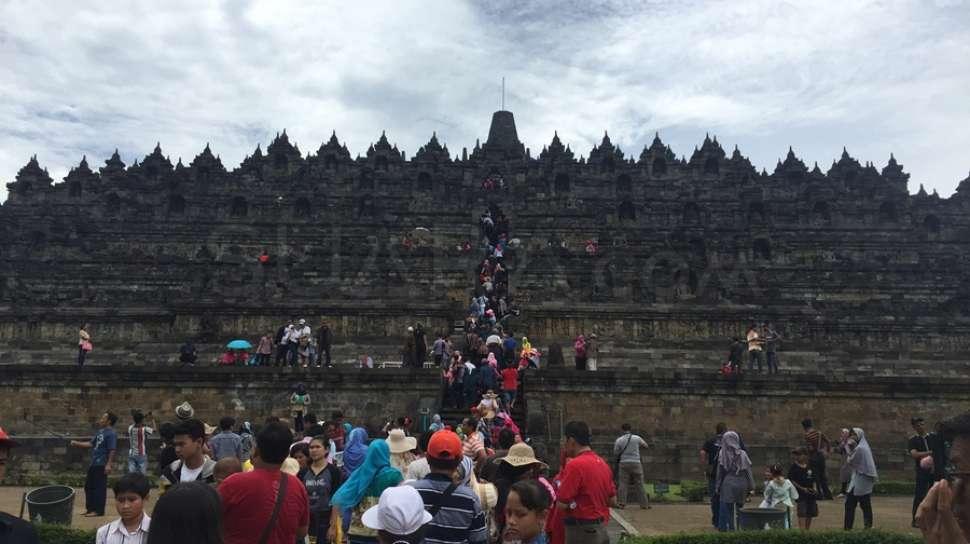 Puncak Kunjungan Wisatawan di Candi Borobudur Saat Lebaran Capai 31.089 Orang