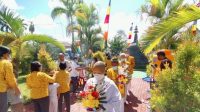 Umat Buddha di Tanjung Selor Gelar Ritual Pradaksina Peringati Hari Raya Waisak 2566 BE